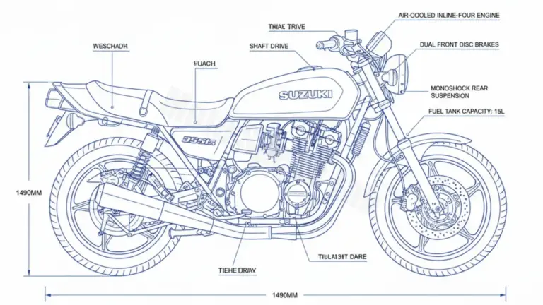 Suzuki GS 650 G KATANA – GS650G Specs: Engine Oil, Gap & Tire PSI
