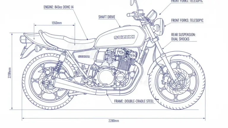 Suzuki GS 850 G – GS72A Maintenance: Recommended Oil & Tires