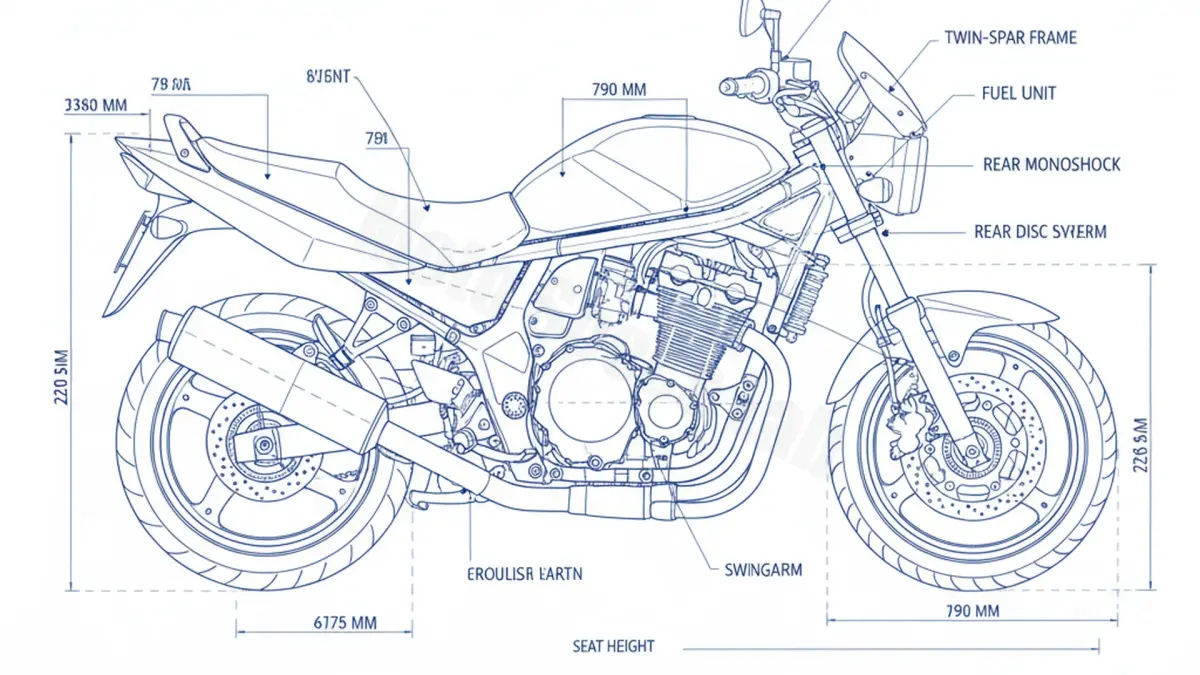 Suzuki GSF 600 BANDIT - WVA8 Service Guide: Oil Level & Tire Specs specs