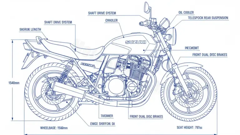 Suzuki GSX 1100 G – GV74A Service Data: Oil, Battery & Specs