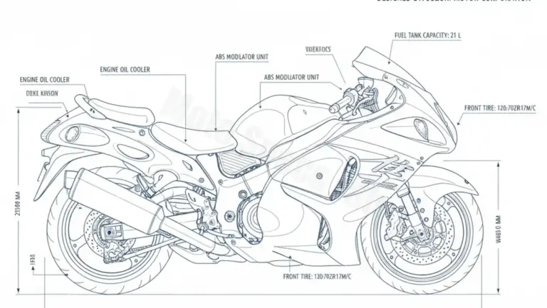 Suzuki GSX 1300 R HAYABUSA / ABS – WVCK/L3 Maintenance Schedule & Torque Settings