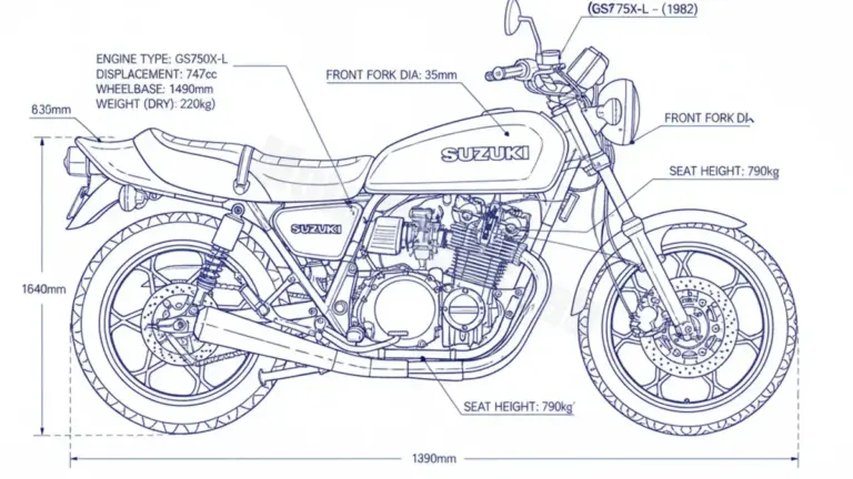 Review: Suzuki GSX 750 L – GS75X-L (1980 – 1983) Specs & Features