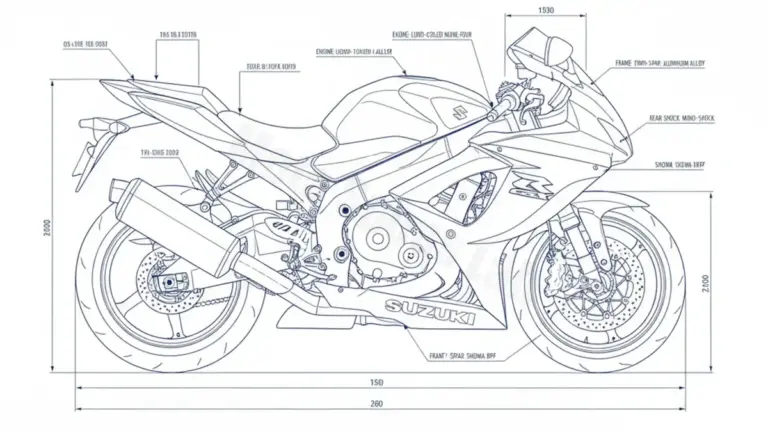 Suzuki GSX-R 1000 K7/K8 – WVCL Specs: Oil Capacity & Tire Pressure