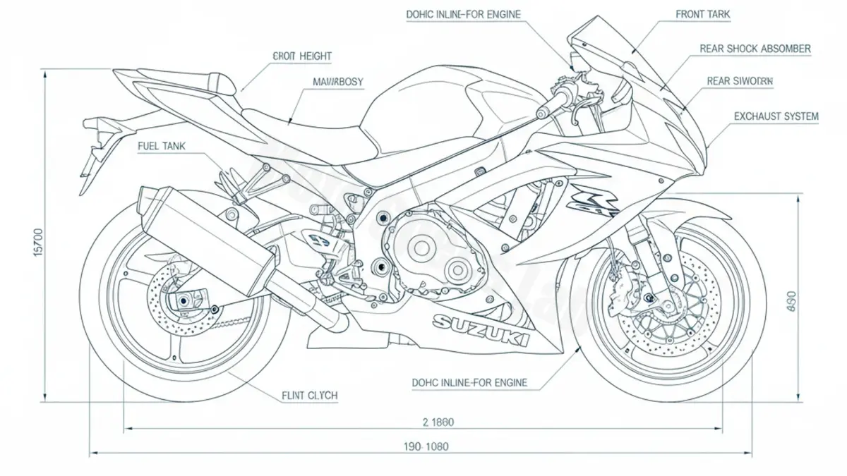 Suzuki GSX-R 1000 K9/L0/L1 - WVCY Specs: Engine Oil, Gap & Tire PSI specs