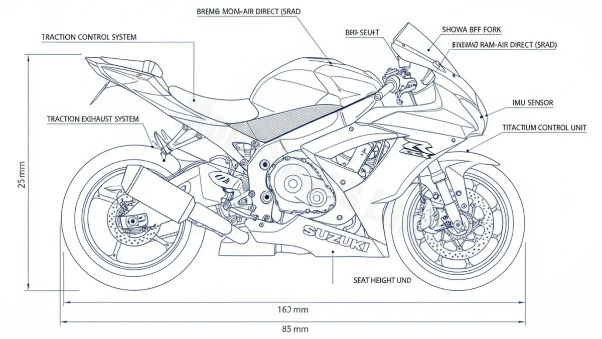 Review: Suzuki GSX-R 1000 L7/L8/L9 (EURO 4) - WDM0 (2017-2019) Specs & Features specs