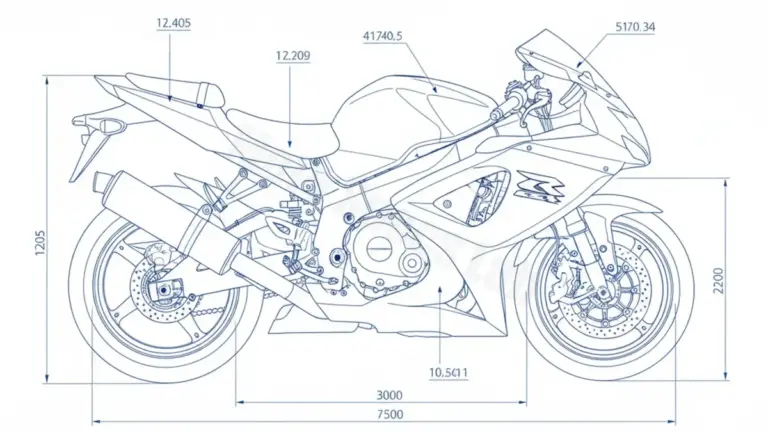 Suzuki GSX-R 750 K4/K5 – WVB3 Service Guide: Oil Level & Tire Specs