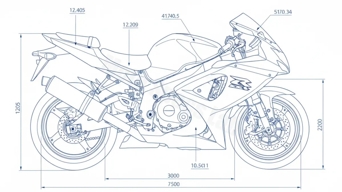 Suzuki GSX-R 750 K4/K5 - WVB3 Service Guide: Oil Level & Tire Specs specs