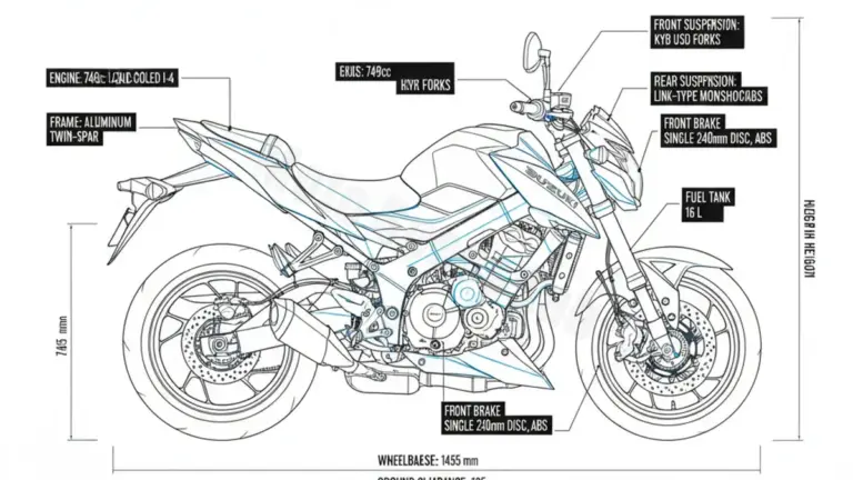 Suzuki GSX-S 750 (EURO 4) – WC50 Maintenance: Recommended Oil & Tires