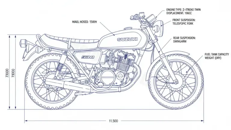 Suzuki GT 200 X5 – GT200/N/E/X Maintenance Schedule & Torque Settings