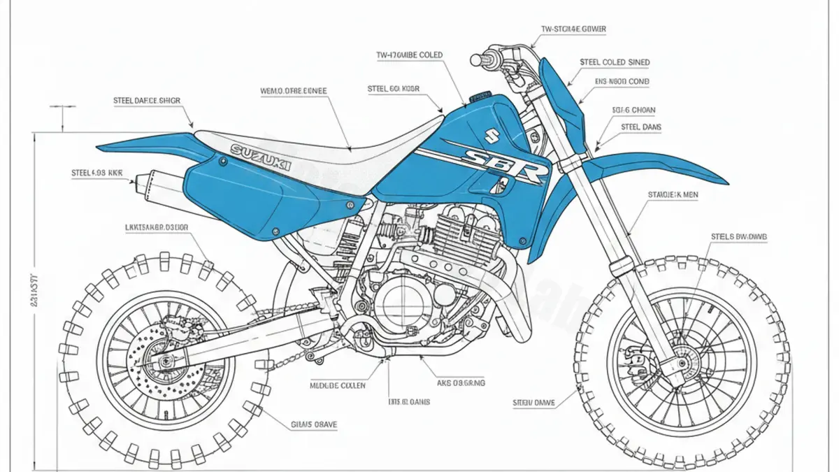 Suzuki LT 250 R QUADRACER - LT250R (1985–1992) Factory Oil & Tire Pressure Data