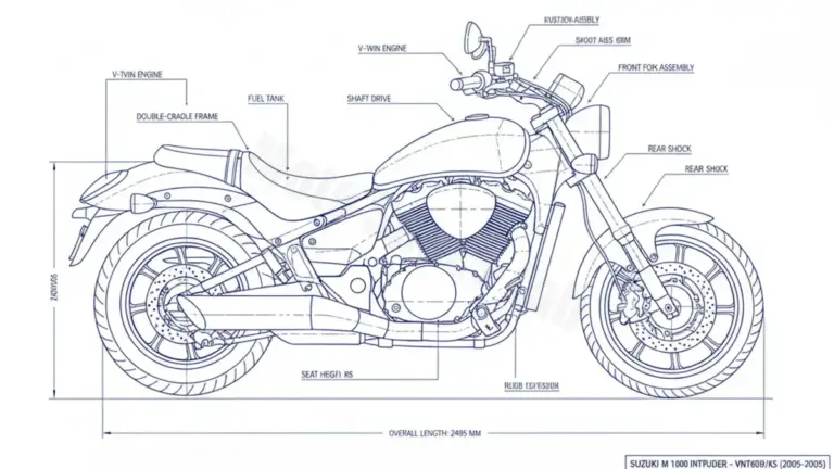 Suzuki M 1600 INTRUDER – VNT60B/K5 Full Specifications & Ownership Data