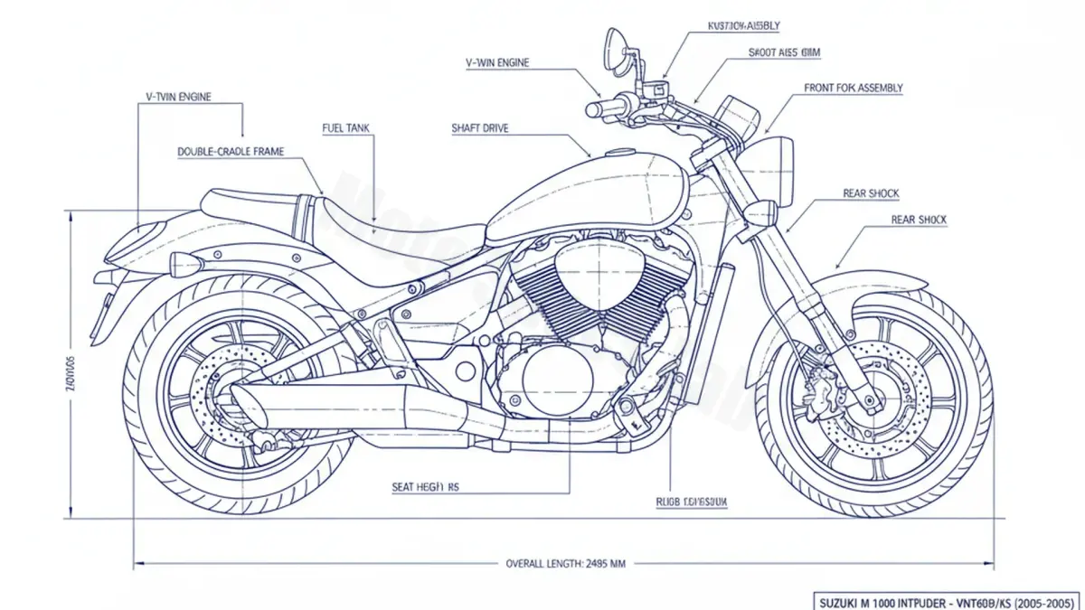 Suzuki M 1600 INTRUDER - VNT60B/K5 Full Specifications & Ownership Data specs