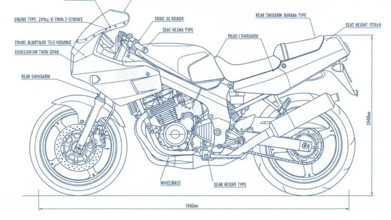 Suzuki RGV 250 (M) – VJ22B Tire Pressure, Oil Type & Fluid Specs