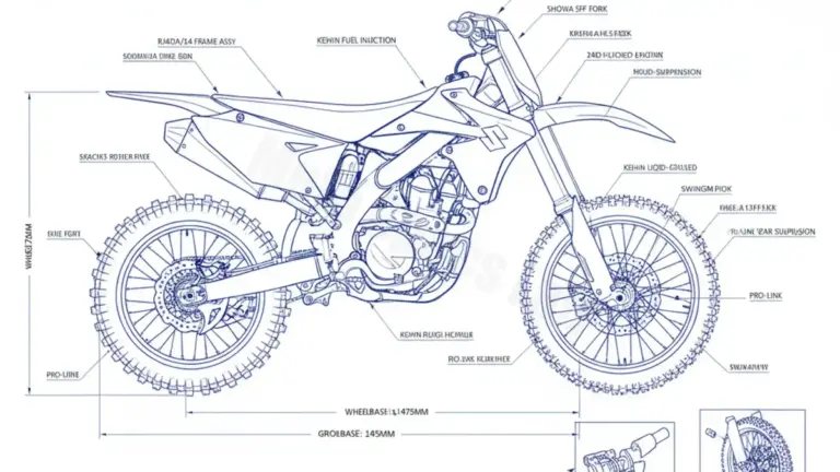 Oil & Tires: Suzuki RM-Z 250 – RJ42A/L4 Technical Specifications