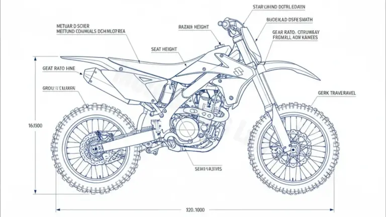 Suzuki RM-Z 250 – RJ42A/L7 Tire Pressure, Oil Type & Fluid Specs