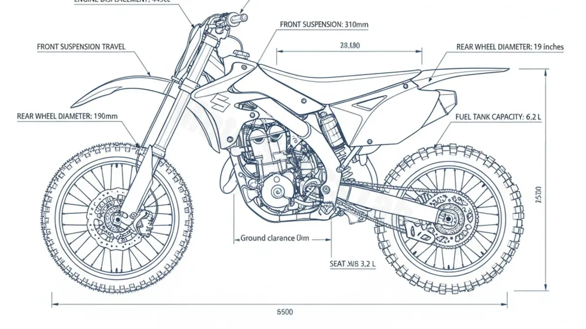 Suzuki RM-Z 450 - RL42A/L0 Maintenance Schedule & Torque Settings specs