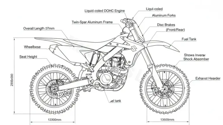 Suzuki RM-Z 450 – RL42A/L2 Workshop Data: Fluids, Plugs & Tires