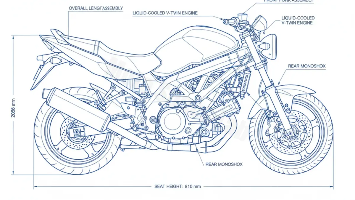Review: Suzuki SV 1000 - BX (2003 – 2007) Specs & Features specs