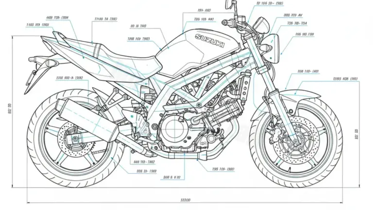 Suzuki SV 650 – AV Specs: Oil Capacity & Tire Pressure