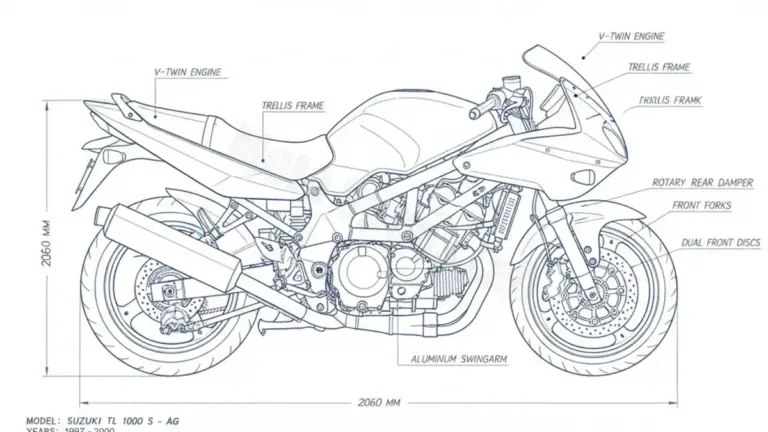 Suzuki TL 1000 S – AG Specs: Oil Capacity & Tire Pressure