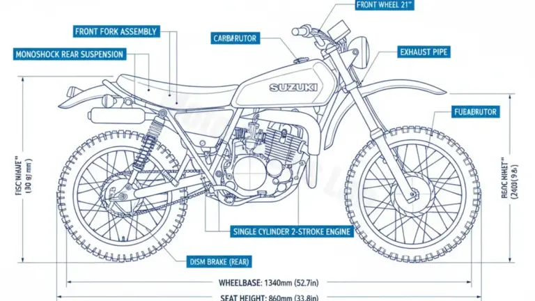 Suzuki TS 125 ER – TS125ER Maintenance Schedule & Torque Settings