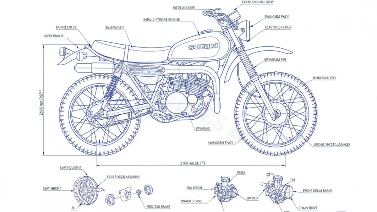 Suzuki TS 250 ER - TS2504 Full Specifications & Ownership Data