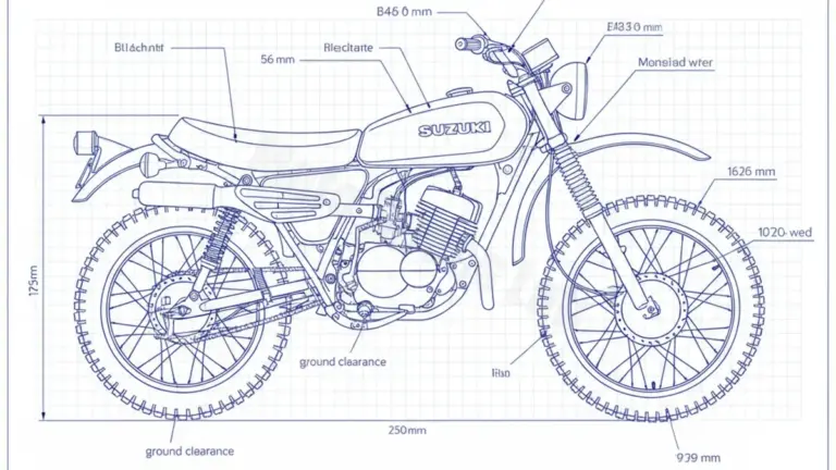 Oil & Tires: Suzuki TS 50 XR – TS50XR Technical Specifications