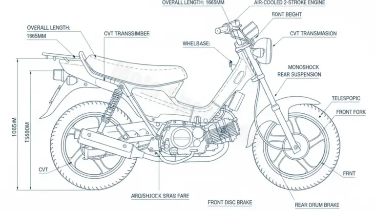 Suzuki UF 50 ESTILETE – WVBA Workshop Data: Fluids, Plugs & Tires