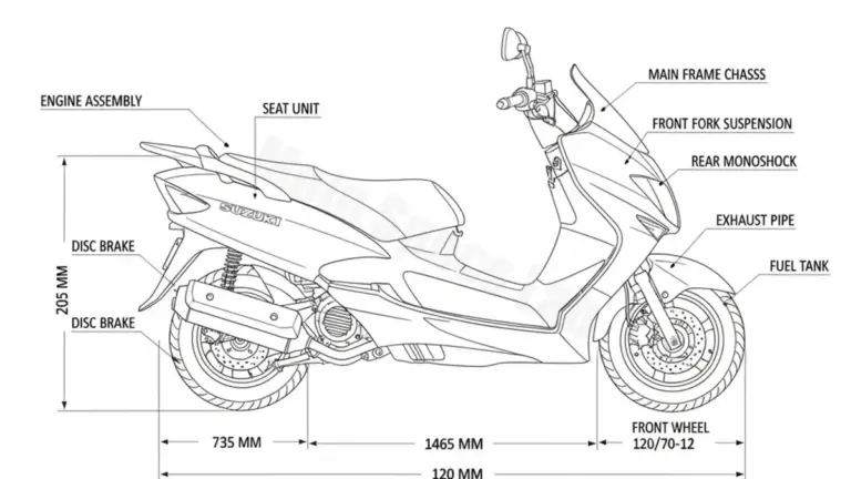 Suzuki UH 125 BURGMAN – BP Full Specifications & Ownership Data
