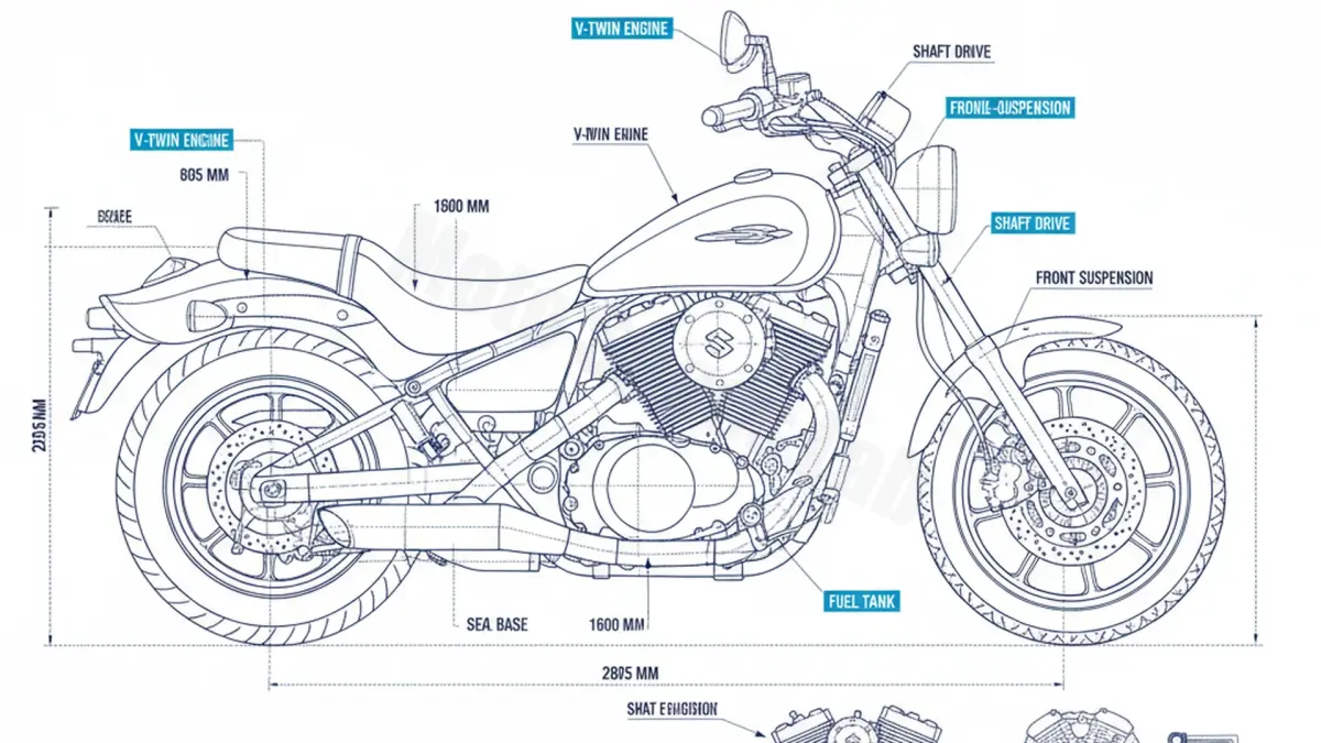 Suzuki VS 1400 GLP INTRUDER - VX51L/T Service Guide: Oil Level & Tire Specs
