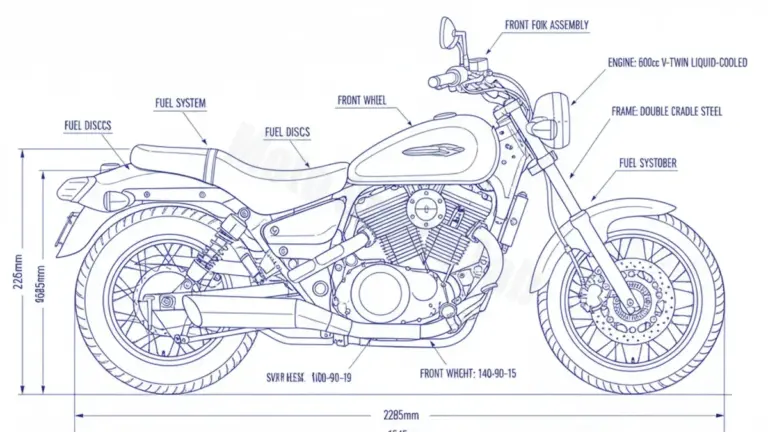 Suzuki VS 600 GL/GLU INTRUDER – VN51B Service Guide: Oil Level & Tire Specs