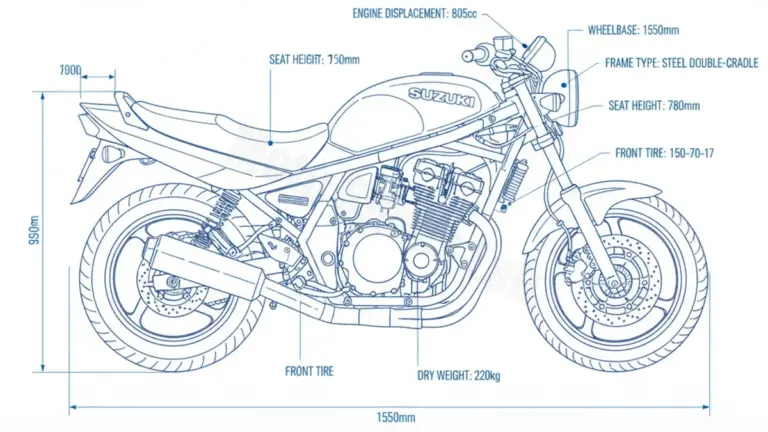 Suzuki VX 800 – VS51B/95 Specs: Engine Oil, Gap & Tire PSI
