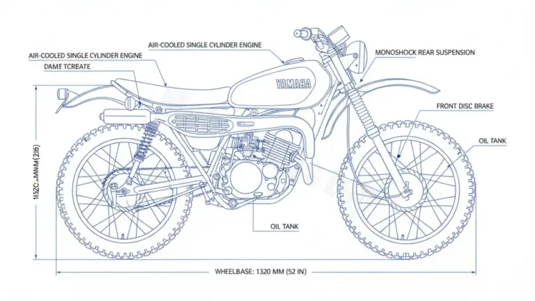 Yamaha DT 175 MX – 2K4 Full Specifications & Ownership Data