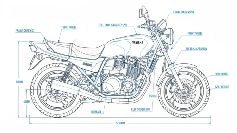 Oil & Tires: Yamaha FJ 1200 – 3CW Technical Specifications