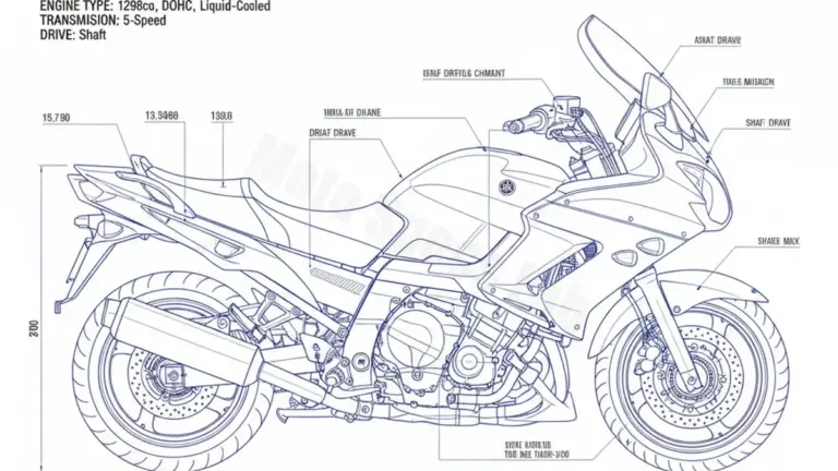 Yamaha FJR 1300 A – RP13 Workshop Data: Fluids, Plugs & Tires