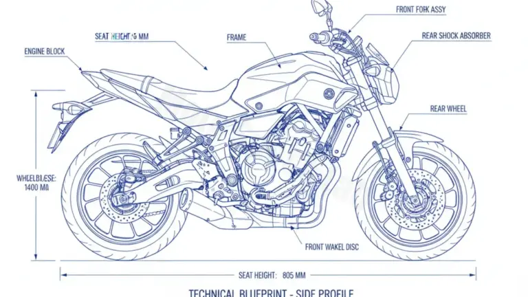 Yamaha MT-07 – MT-07/25 (2014 – Present) Factory Oil & Tire Pressure Data
