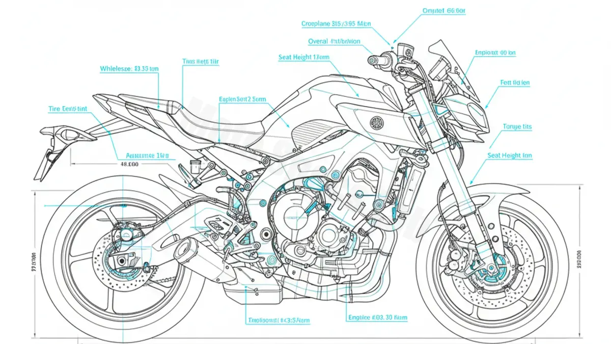 Yamaha MT-10 (EURO 5) - RN78 (2022 – Present) Factory Oil & Tire Pressure Data specs