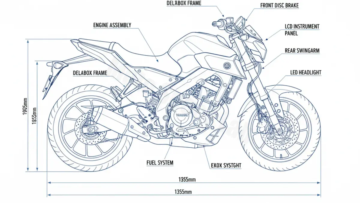 Yamaha MT-125 - RE114/RE115 Workshop Data: Fluids, Plugs & Tires