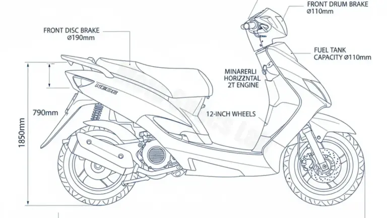 Yamaha NEO’S 50 (YN 50) 2-TAKTER – SA341 Maintenance: Recommended Oil & Tires