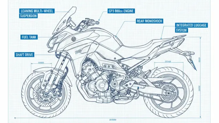 Yamaha Niken GT (MXT890) – RN841 Service Guide: Oil Level & Tire Specs