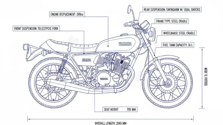 Yamaha RD 400 – 1A3 Maintenance: Recommended Oil & Tires
