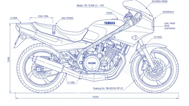 Yamaha RD 500 LC – 47X Maintenance: Recommended Oil & Tires