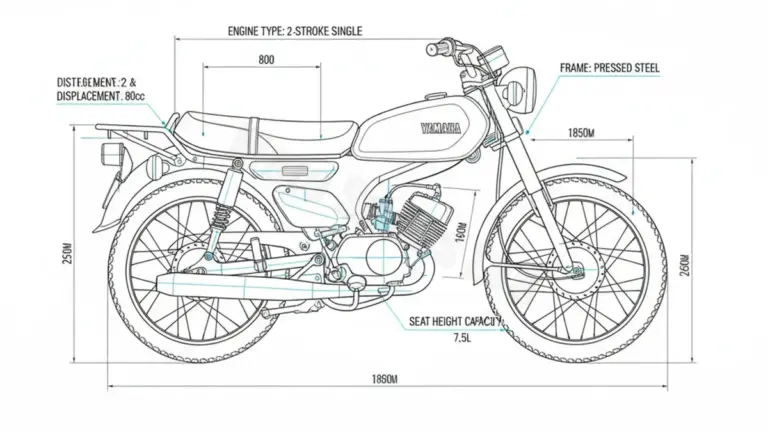 Yamaha T 80 TOWNMATE – 35T Service Guide: Oil Level & Tire Specs