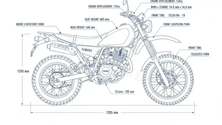 Yamaha TW 125 – 5EK Maintenance: Recommended Oil & Tires