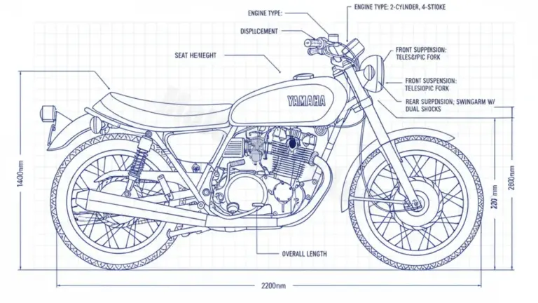 Yamaha TX 750 – TX750 Tire Pressure, Oil Type & Fluid Specs