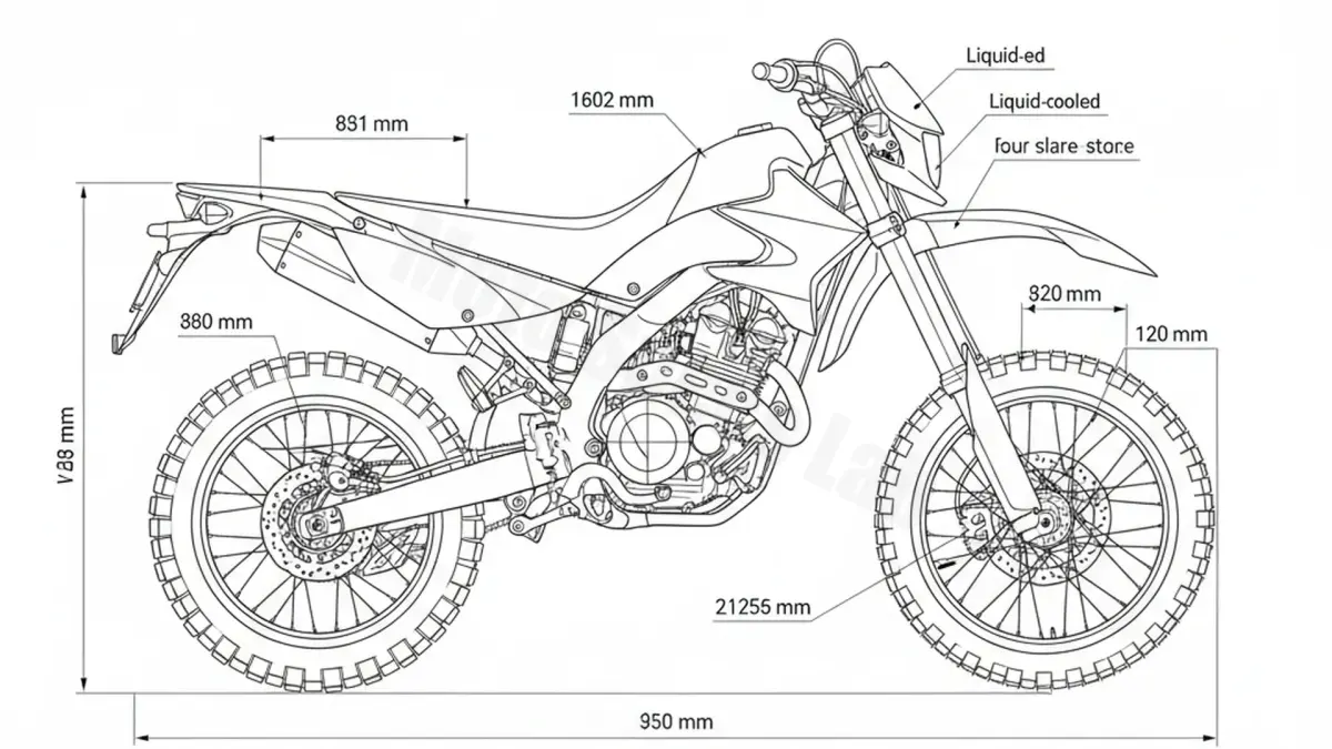 Yamaha WR 125 R - DE071/22B7 (2009–2017) Factory Oil & Tire Pressure Data