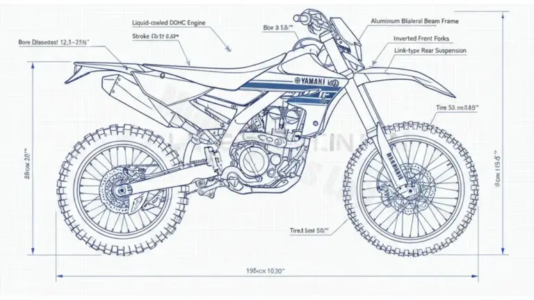 Yamaha WR 250 F – CG36W/2GBM Workshop Data: Fluids, Plugs & Tires