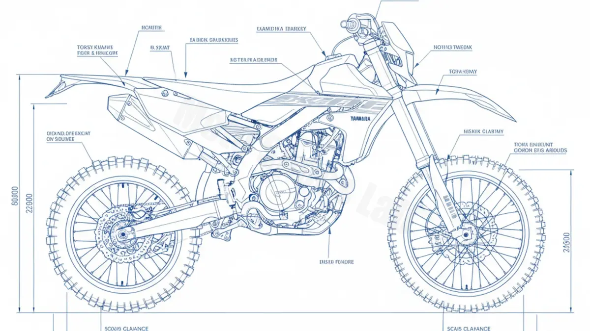 Yamaha WR 450 F - CJ25W/B7R9 Maintenance Schedule & Torque Settings