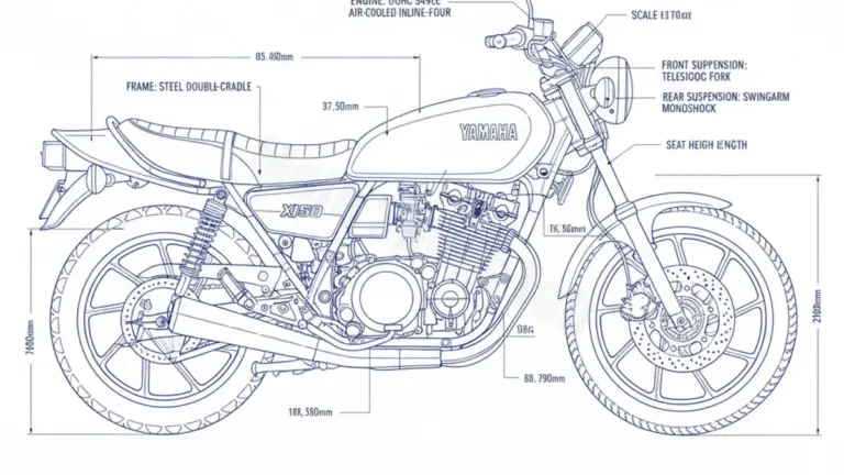 Yamaha XJ 550 – 4V8 Maintenance Schedule & Torque Settings
