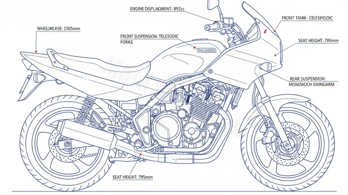 Yamaha XJ 900 S DIVERSION - 4KM Technical Review & Maintenance Guide